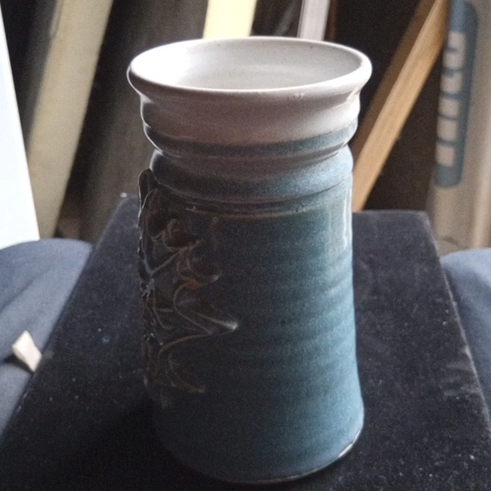 Blue Oktoberfest 1988 Ceramic Mug